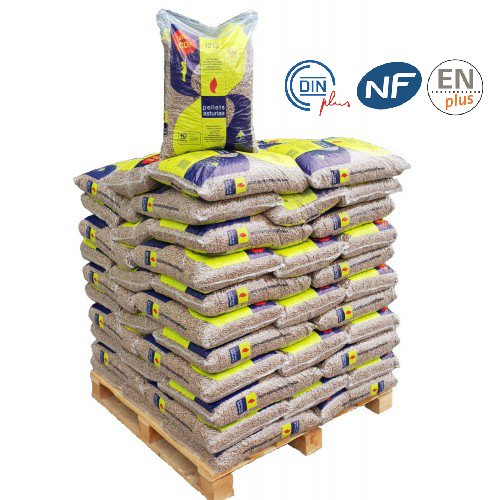 Pellets Asturias – Palet de 77 Sacos de 15 kg ENPlus A1 - Imagen 4