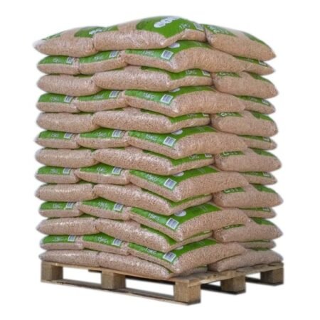 PELLETS – PALET DE 65 SACOS DE 15 KG