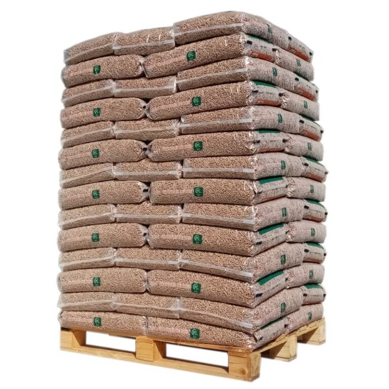 Palet de Pellet Energético Natural – 70 Sacos de 15 kg